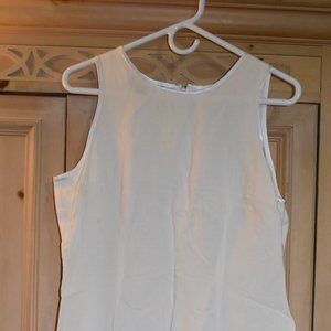 Ivory Maxi Dress With Ribbon Details